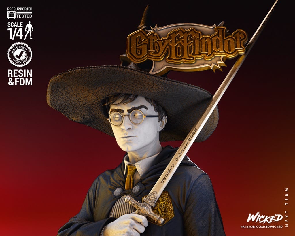 P站图纸印象馆 3DWicked 哈利波特 3DWicked 哈利波特