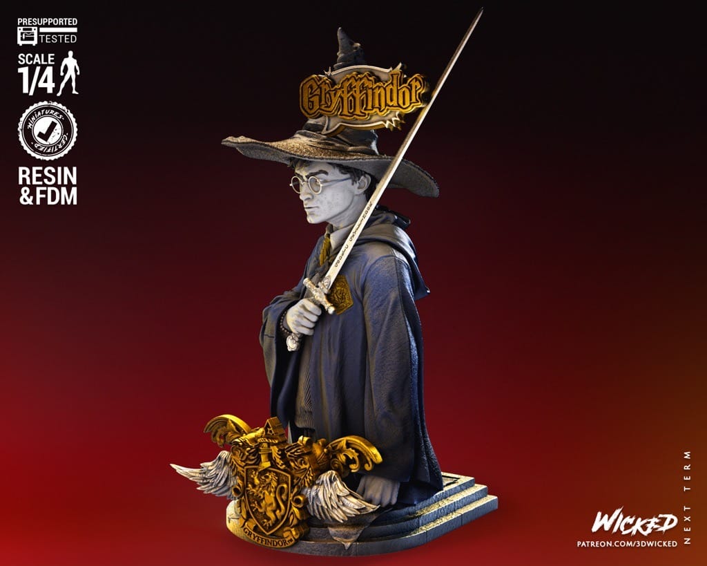 P站图纸印象馆 3DWicked 哈利波特 3DWicked 哈利波特