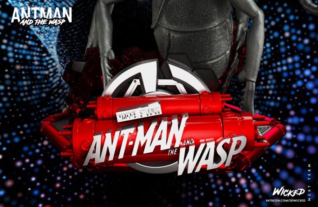 P站图纸印象馆 3DWicked 漫威 蚁人 3DWicked 漫威 蚁人
