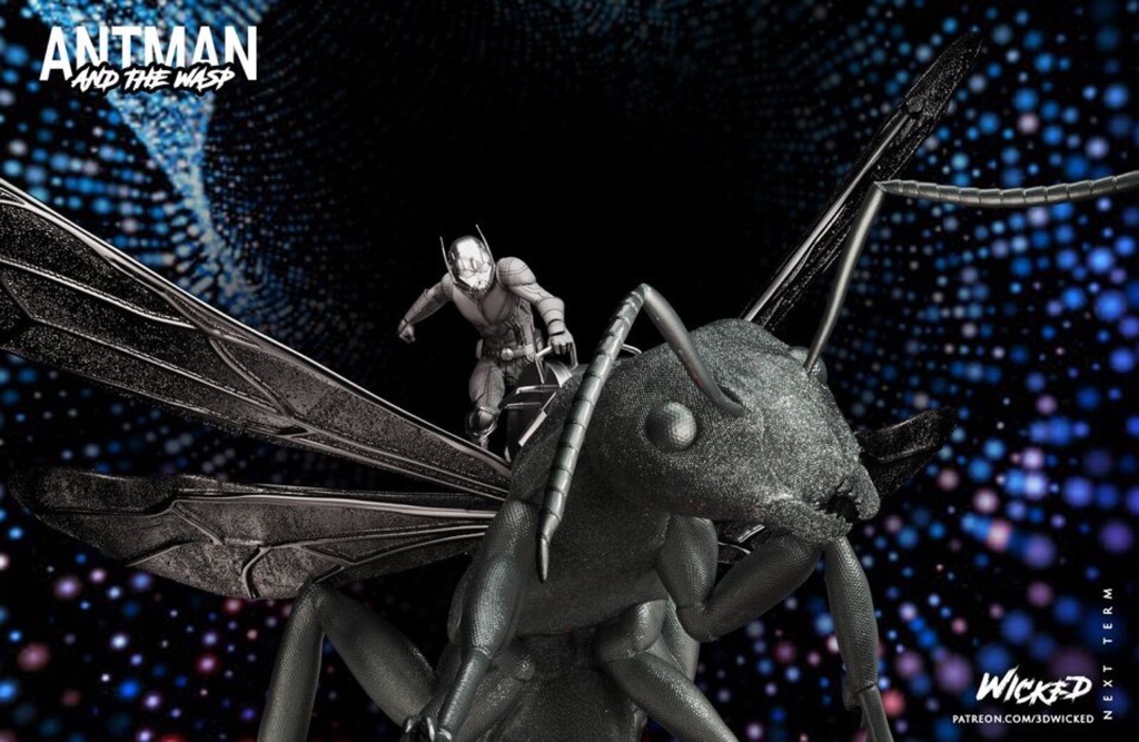 P站图纸印象馆 3DWicked 漫威 蚁人 3DWicked 漫威 蚁人