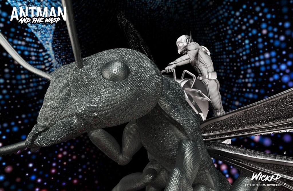 P站图纸印象馆 3DWicked 漫威 蚁人 3DWicked 漫威 蚁人