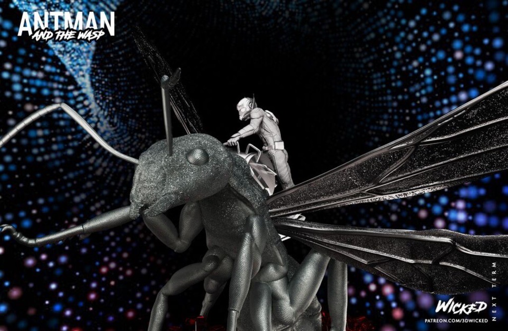 P站图纸印象馆 3DWicked 漫威 蚁人 3DWicked 漫威 蚁人