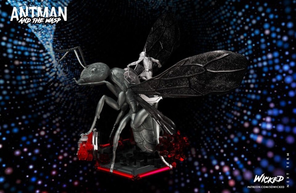 P站图纸印象馆 3DWicked 漫威 蚁人 3DWicked 漫威 蚁人