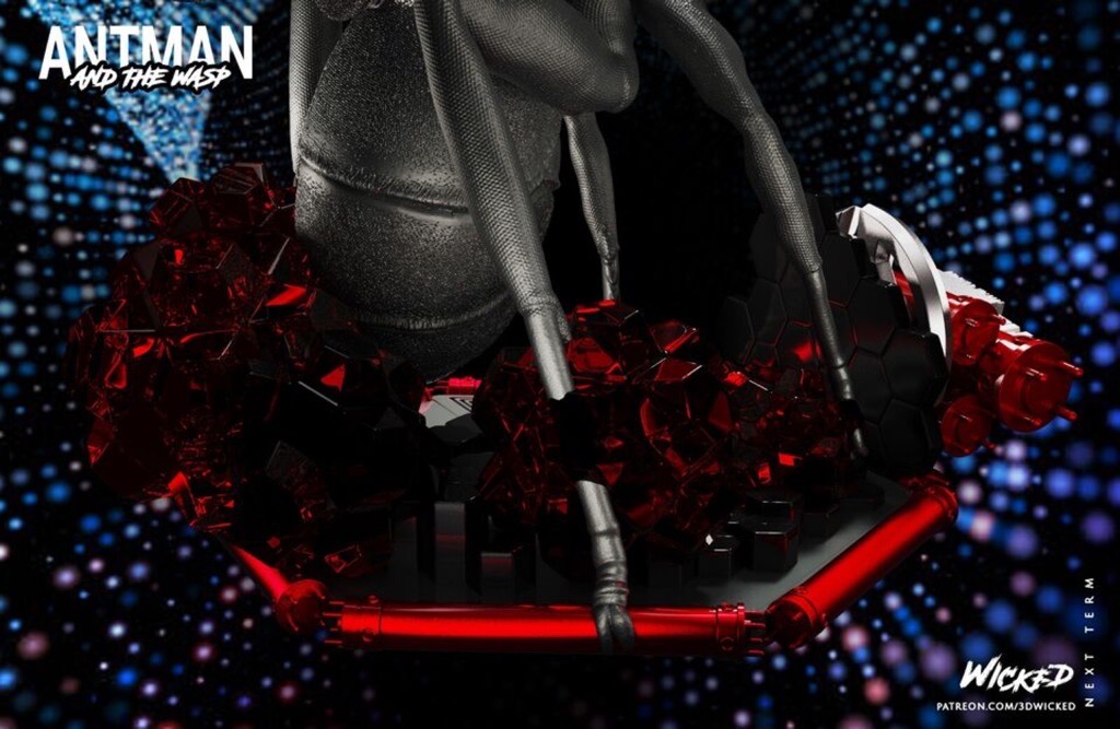 P站图纸印象馆 3DWicked 漫威 蚁人 3DWicked 漫威 蚁人