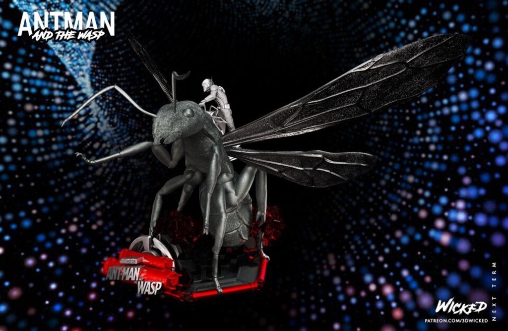 P站图纸印象馆 3DWicked 漫威 蚁人 3DWicked 漫威 蚁人