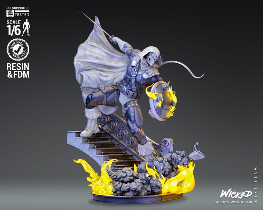 P站图纸印象馆 3DWicked 漫威 复联 模仿大师 3DWicked 漫威 复联 模仿大师