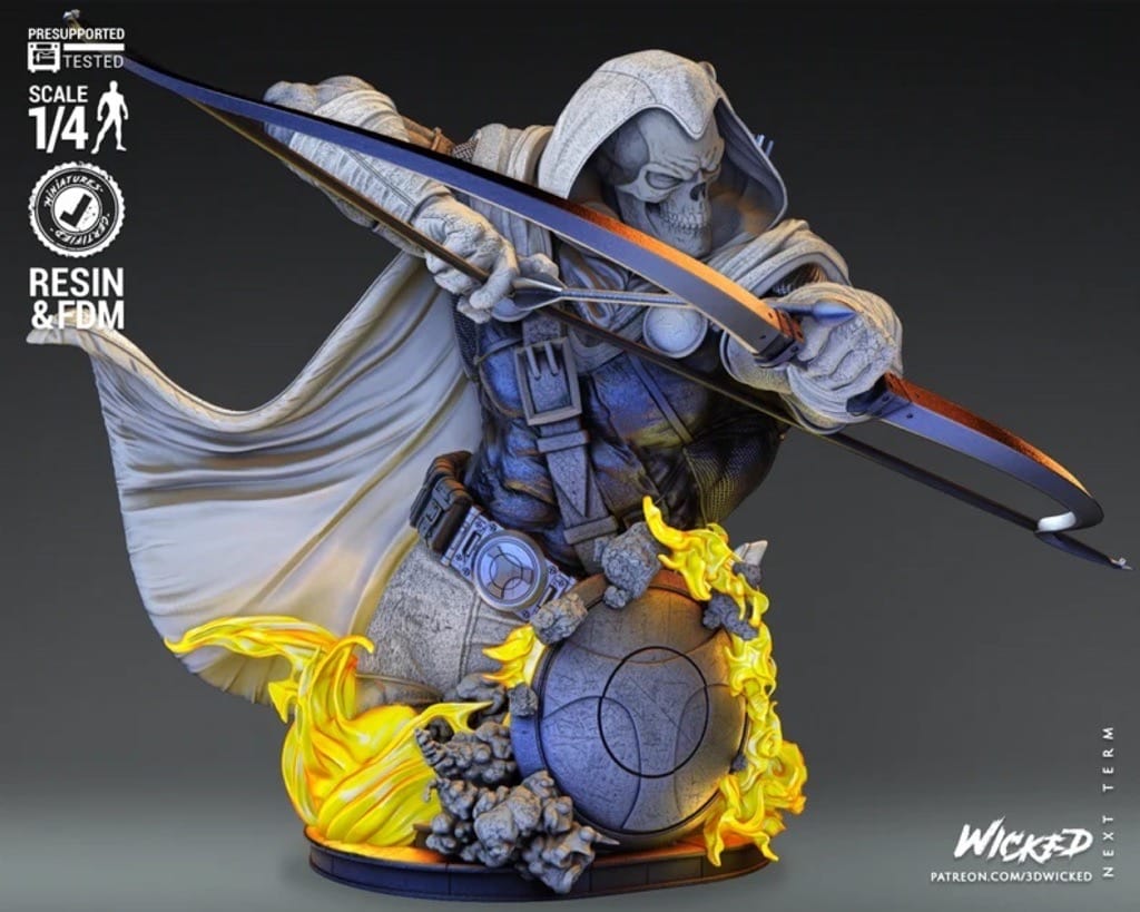 P站图纸印象馆 3DWicked 漫威 复联 模仿大师 3DWicked 漫威 复联 模仿大师