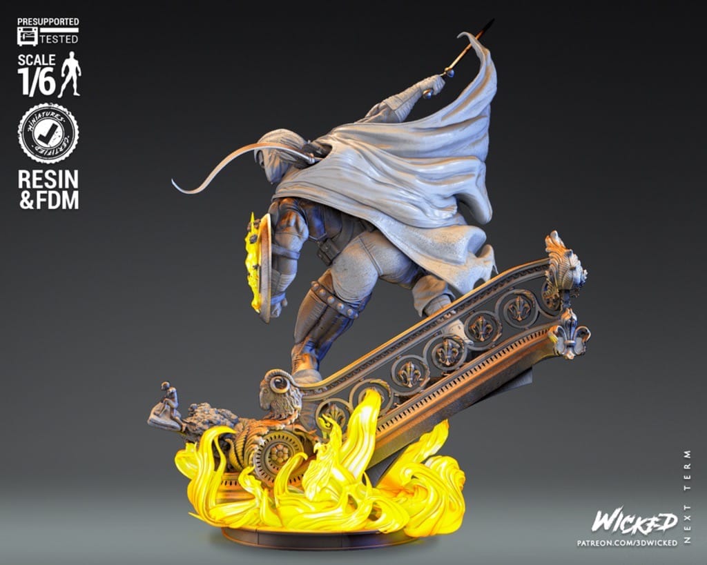 P站图纸印象馆 3DWicked 漫威 复联 模仿大师 3DWicked 漫威 复联 模仿大师