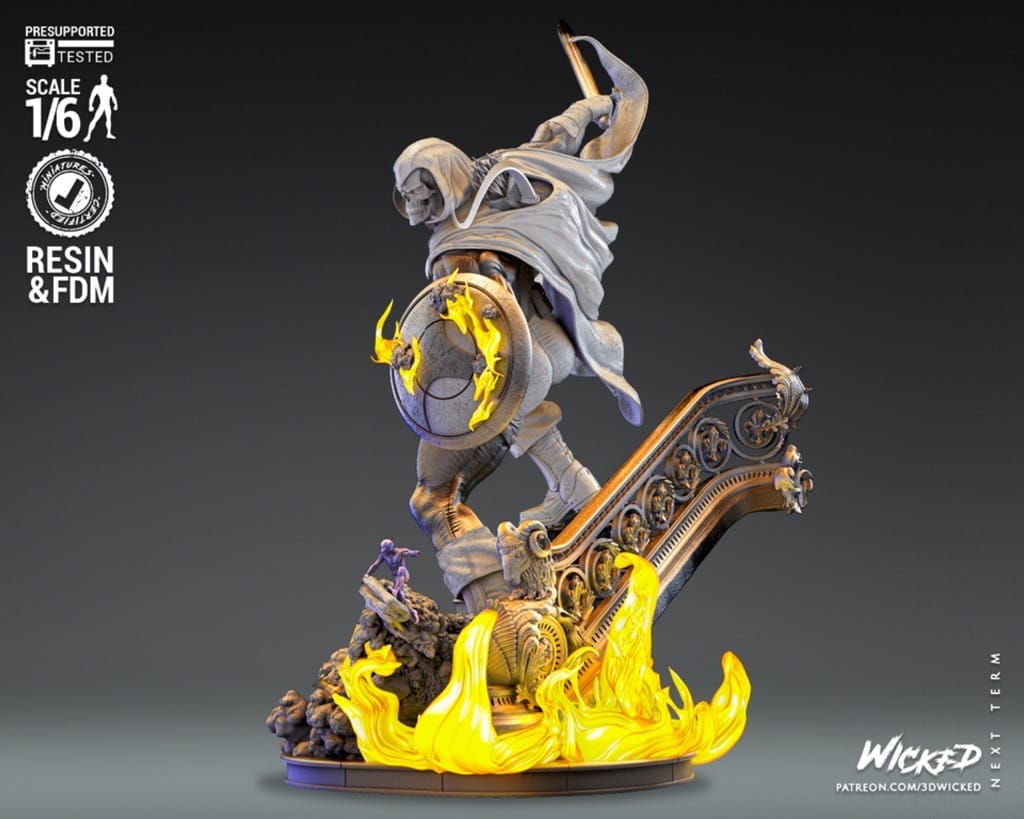 P站图纸印象馆 3DWicked 漫威 复联 模仿大师 3DWicked 漫威 复联 模仿大师