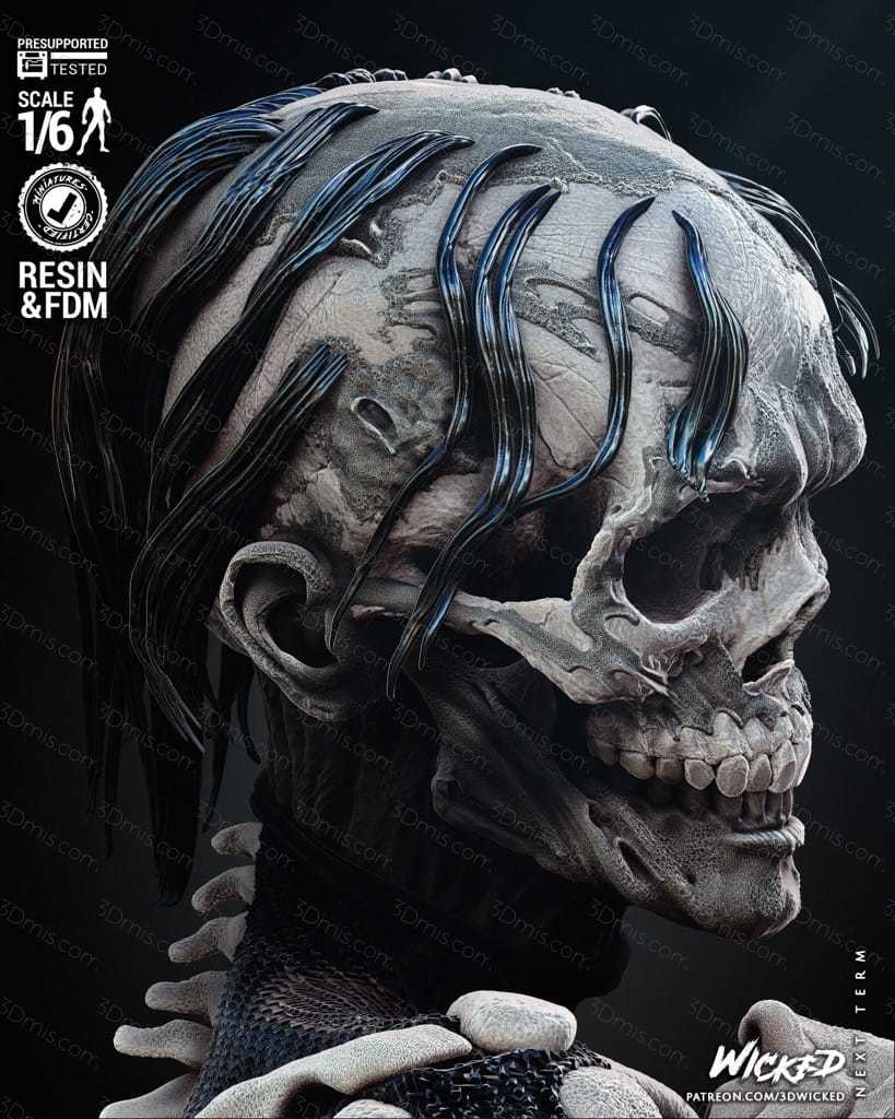 P站图纸印象馆 3DWicked 漫威 天启四骑士 饥荒 3DWicked 漫威 天启四骑士 饥荒