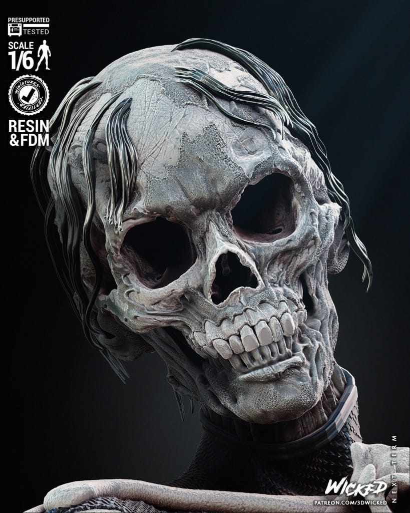 P站图纸印象馆 3DWicked 漫威 天启四骑士 饥荒 3DWicked 漫威 天启四骑士 饥荒