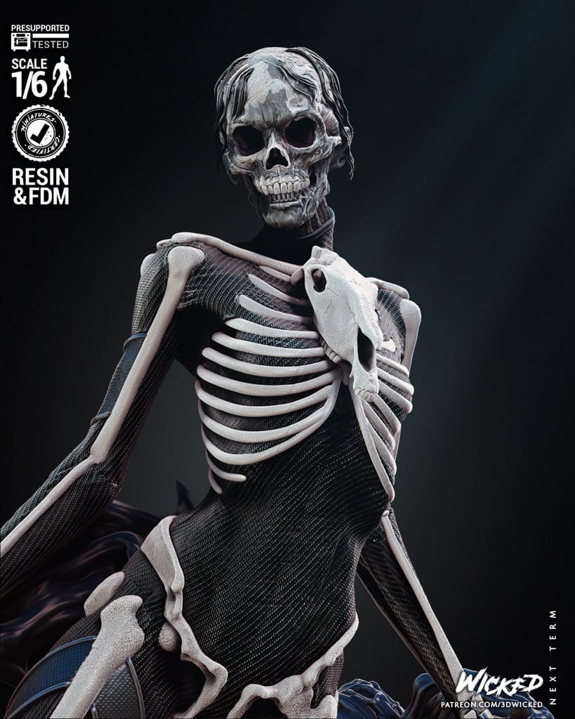 P站图纸印象馆 3DWicked 漫威 天启四骑士 饥荒 3DWicked 漫威 天启四骑士 饥荒