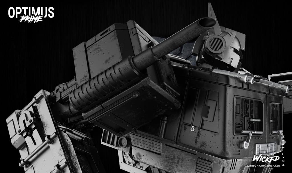 P站图纸印象馆 3DWicked 漫威 变形金钢 3DWicked 漫威 变形金钢