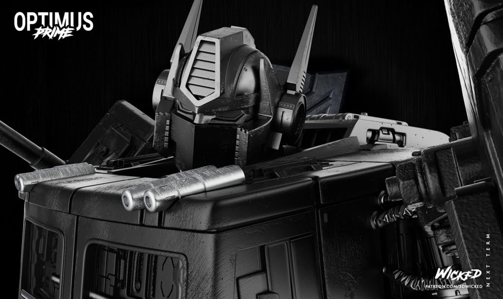 P站图纸印象馆 3DWicked 漫威 变形金钢 3DWicked 漫威 变形金钢