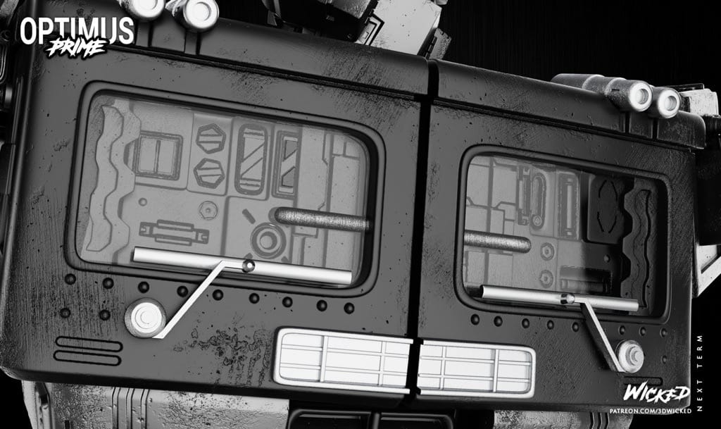 P站图纸印象馆 3DWicked 漫威 变形金钢 3DWicked 漫威 变形金钢