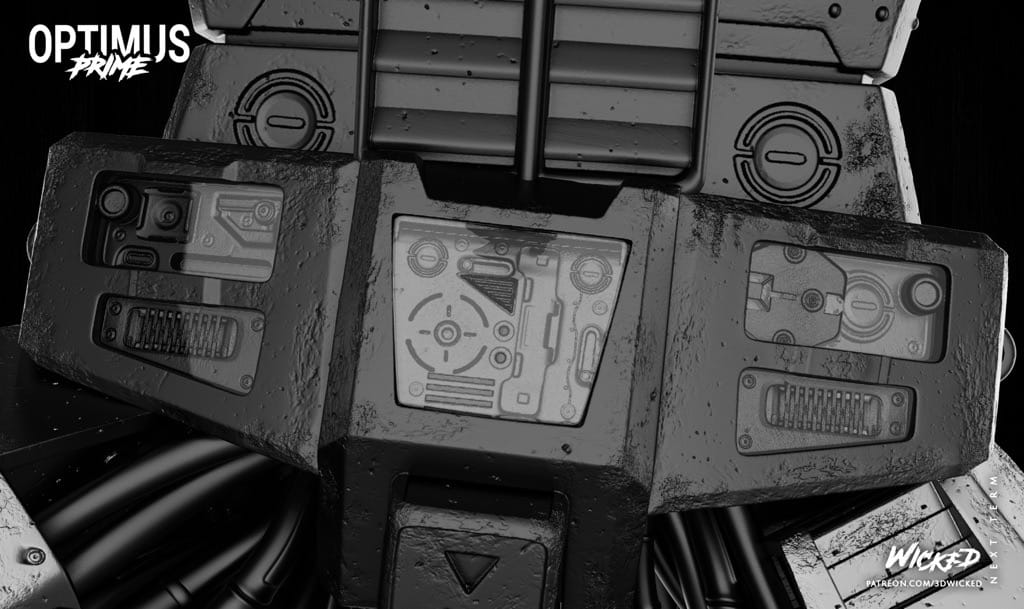 P站图纸印象馆 3DWicked 漫威 变形金钢 3DWicked 漫威 变形金钢