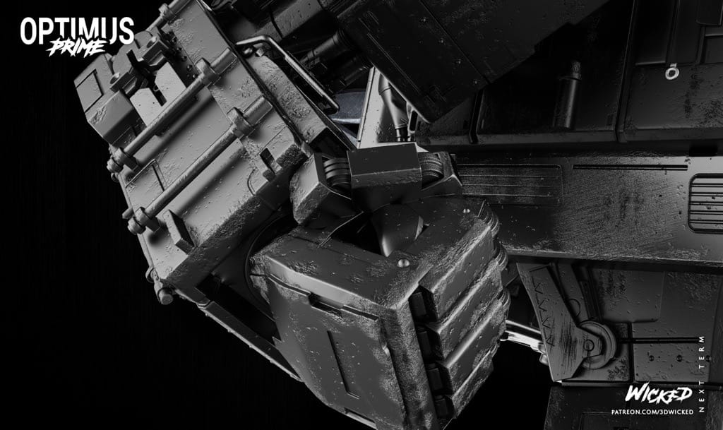 P站图纸印象馆 3DWicked 漫威 变形金钢 3DWicked 漫威 变形金钢