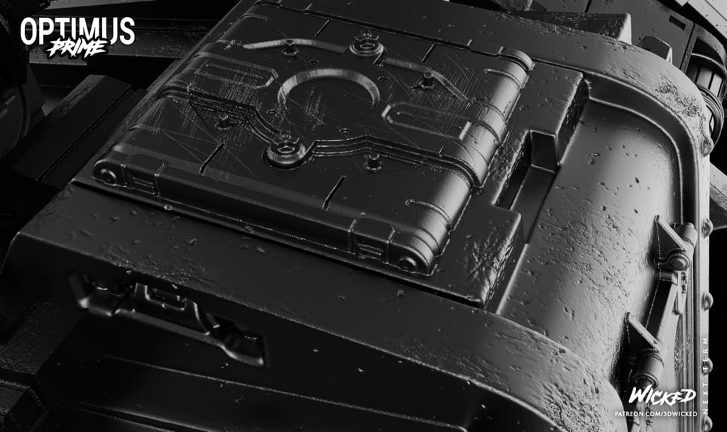 P站图纸印象馆 3DWicked 漫威 变形金钢 3DWicked 漫威 变形金钢