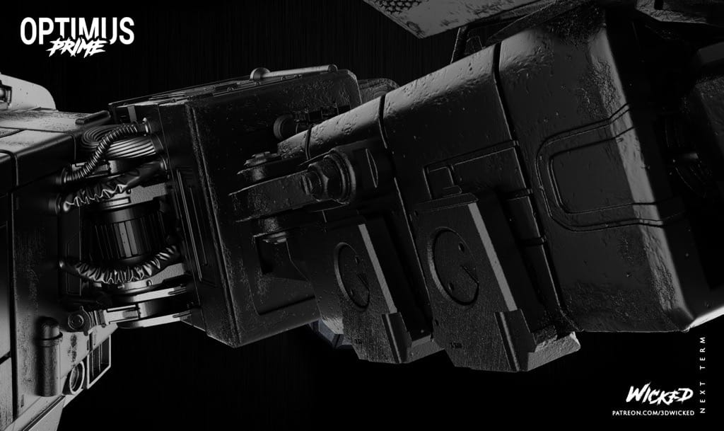 P站图纸印象馆 3DWicked 漫威 变形金钢 3DWicked 漫威 变形金钢