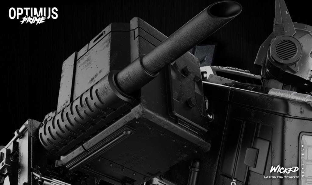 P站图纸印象馆 3DWicked 漫威 变形金钢 3DWicked 漫威 变形金钢