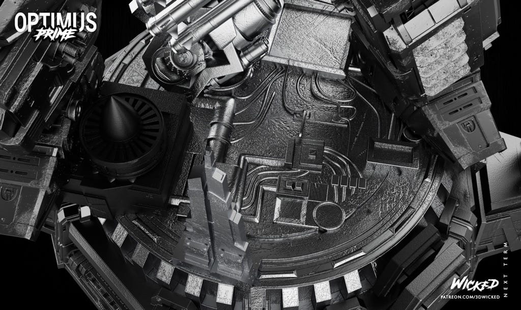 P站图纸印象馆 3DWicked 漫威 变形金钢 3DWicked 漫威 变形金钢