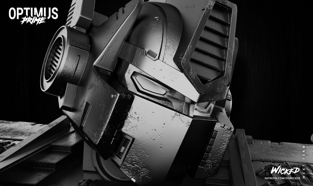P站图纸印象馆 3DWicked 漫威 变形金钢 3DWicked 漫威 变形金钢