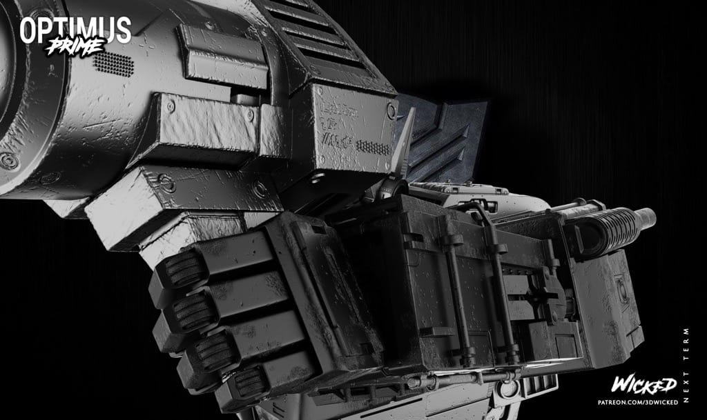 P站图纸印象馆 3DWicked 漫威 变形金钢 3DWicked 漫威 变形金钢