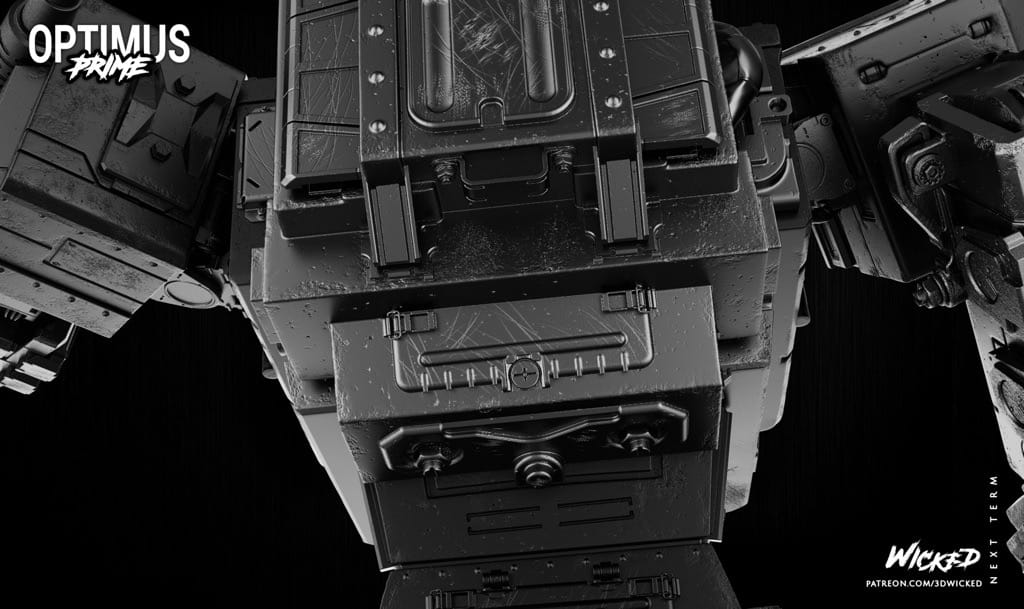 P站图纸印象馆 3DWicked 漫威 变形金钢 3DWicked 漫威 变形金钢