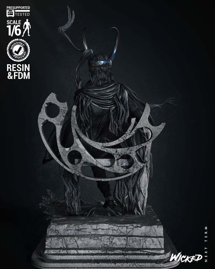 P站图纸印象馆 3DWicked 漫威 王座上的洛基 3DWicked 漫威 王座上的洛基