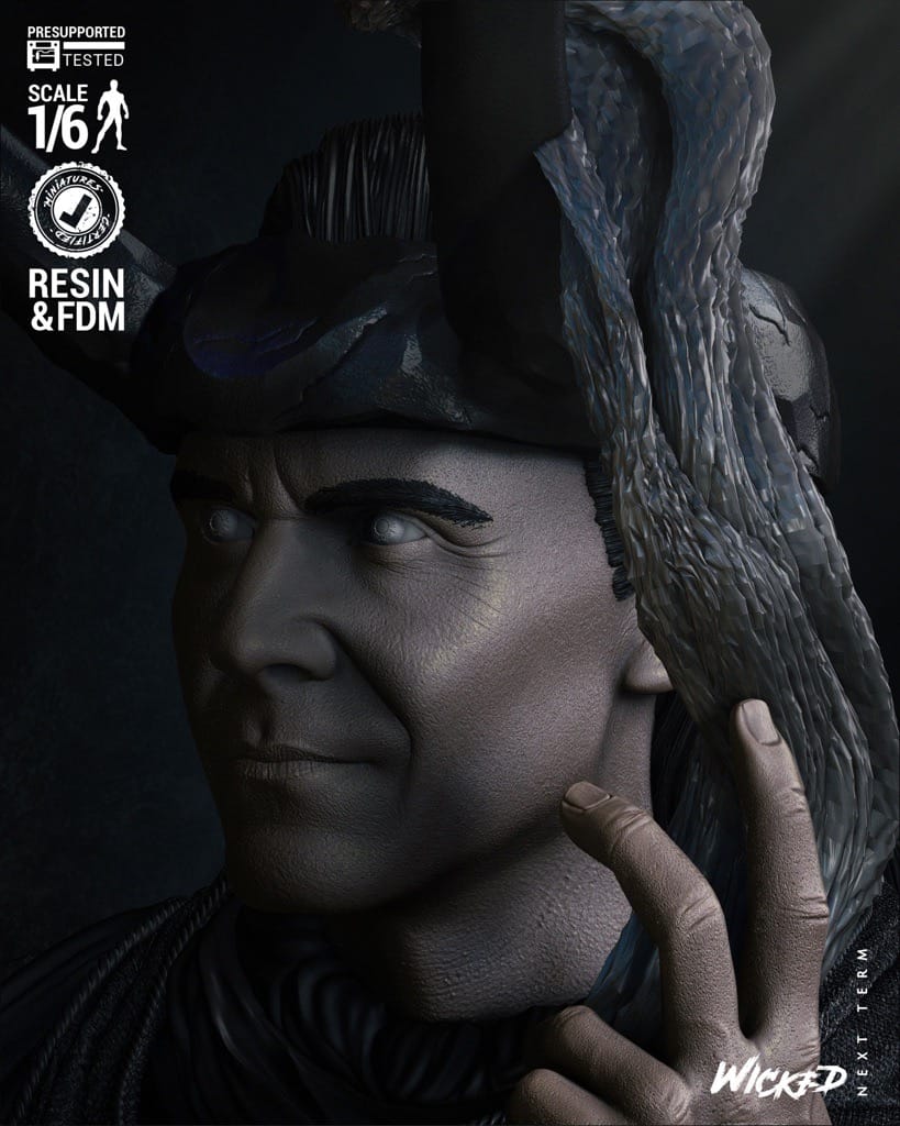 P站图纸印象馆 3DWicked 漫威 王座上的洛基 3DWicked 漫威 王座上的洛基