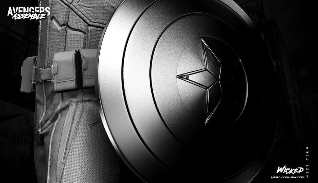 P站图纸印象馆 3DWicked 漫威 复联 美国队长 史蒂文·罗杰斯 3DWicked 漫威 复联 美国队长 史蒂文·罗杰斯