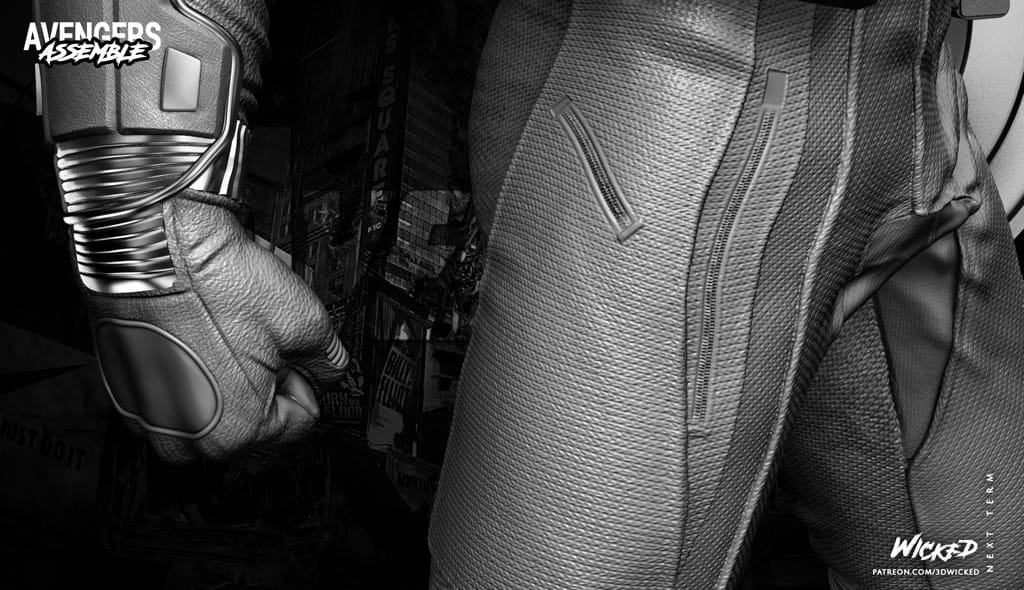 P站图纸印象馆 3DWicked 漫威 复联 美国队长 史蒂文·罗杰斯 3DWicked 漫威 复联 美国队长 史蒂文·罗杰斯