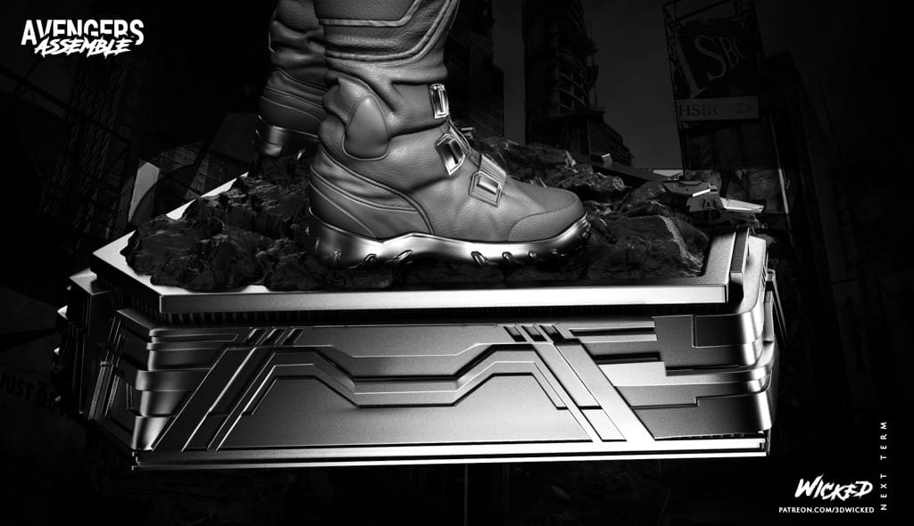 P站图纸印象馆 3DWicked 漫威 复联 美国队长 史蒂文·罗杰斯 3DWicked 漫威 复联 美国队长 史蒂文·罗杰斯