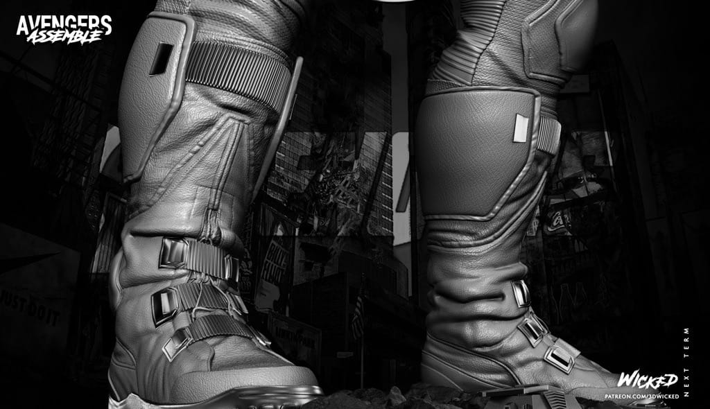 P站图纸印象馆 3DWicked 漫威 复联 美国队长 史蒂文·罗杰斯 3DWicked 漫威 复联 美国队长 史蒂文·罗杰斯