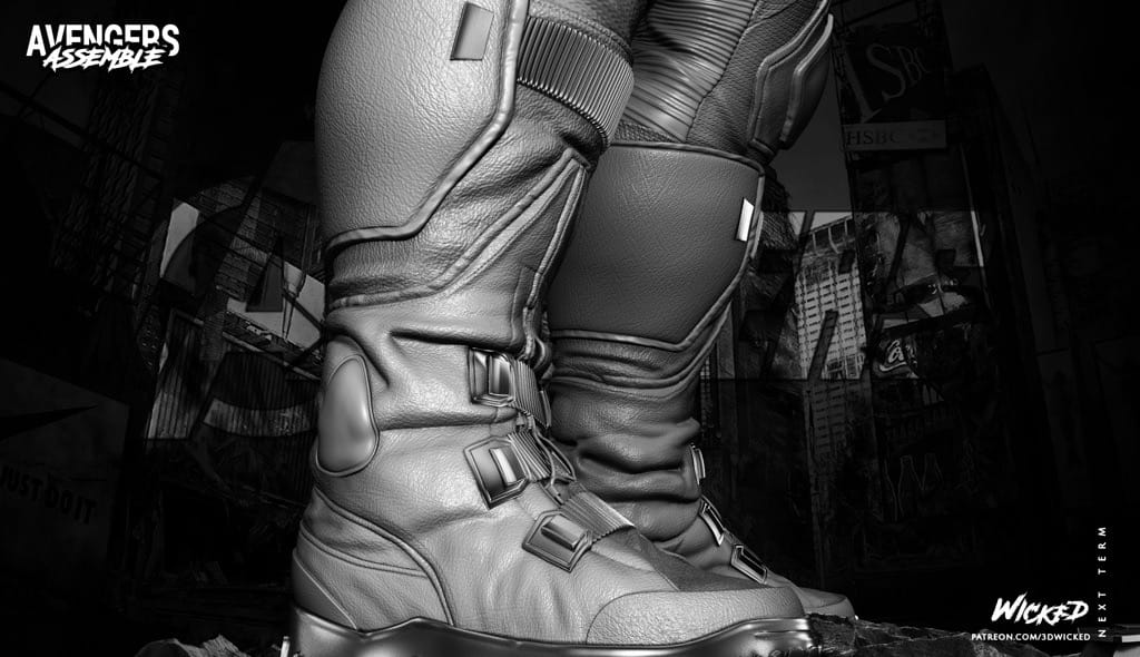 P站图纸印象馆 3DWicked 漫威 复联 美国队长 史蒂文·罗杰斯 3DWicked 漫威 复联 美国队长 史蒂文·罗杰斯