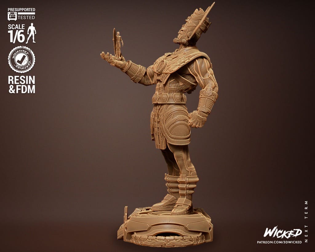 P站图纸印象馆 3DWicked 漫威 神奇四侠 行星吞噬者 3DWicked 漫威 神奇四侠 行星吞噬者