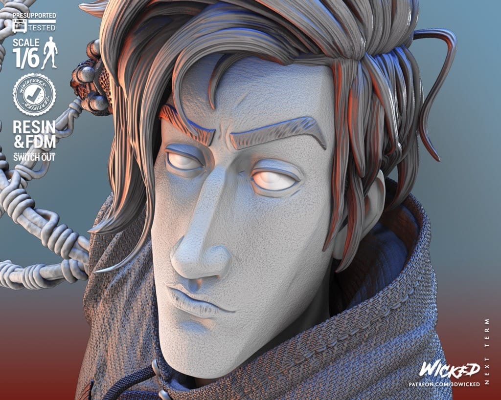 P站图纸印象馆 3DWicked 漫威 猩红蜘蛛 3DWicked 漫威 猩红蜘蛛