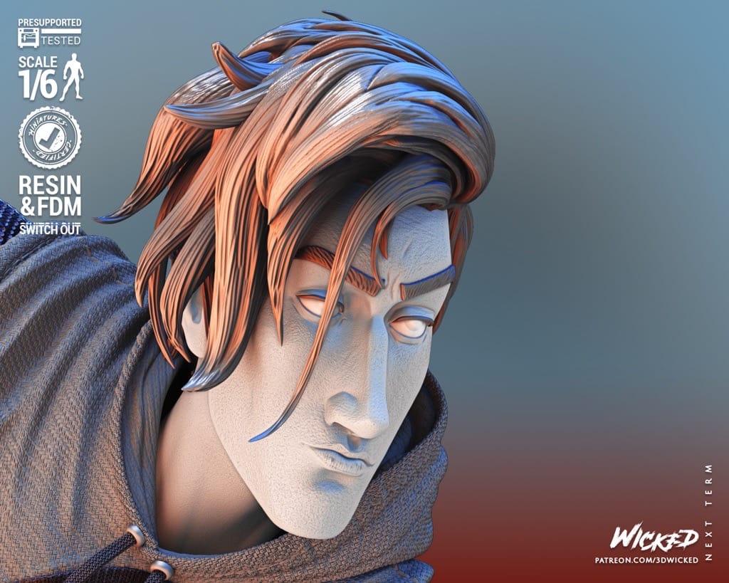 P站图纸印象馆 3DWicked 漫威 猩红蜘蛛 3DWicked 漫威 猩红蜘蛛