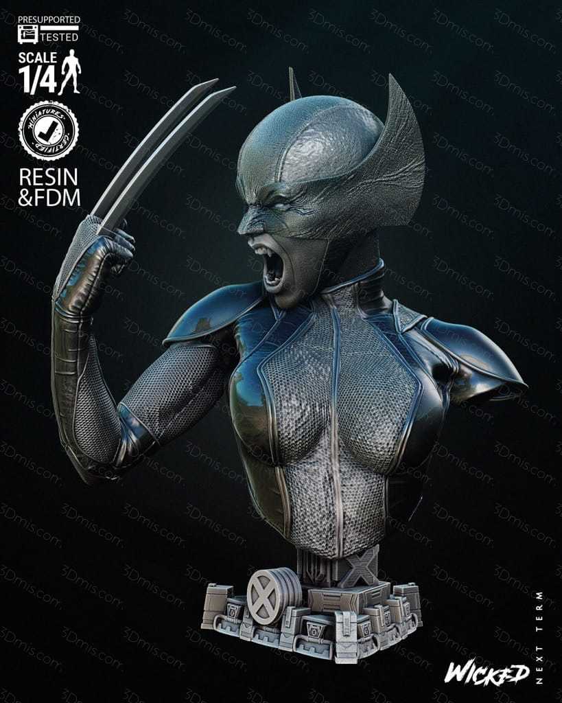 3DWicked 漫威 X战警 X23