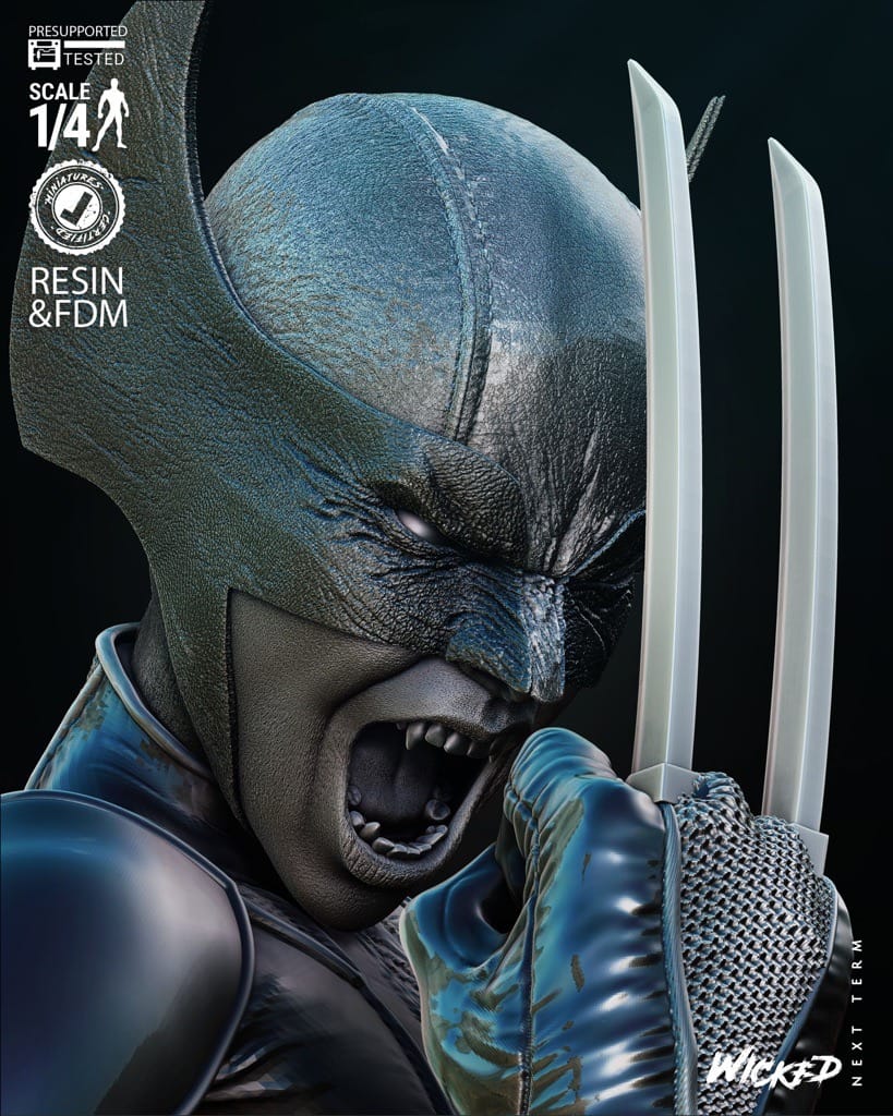 P站图纸印象馆 3DWicked 漫威 X战警 X23 3DWicked 漫威 X战警 X23