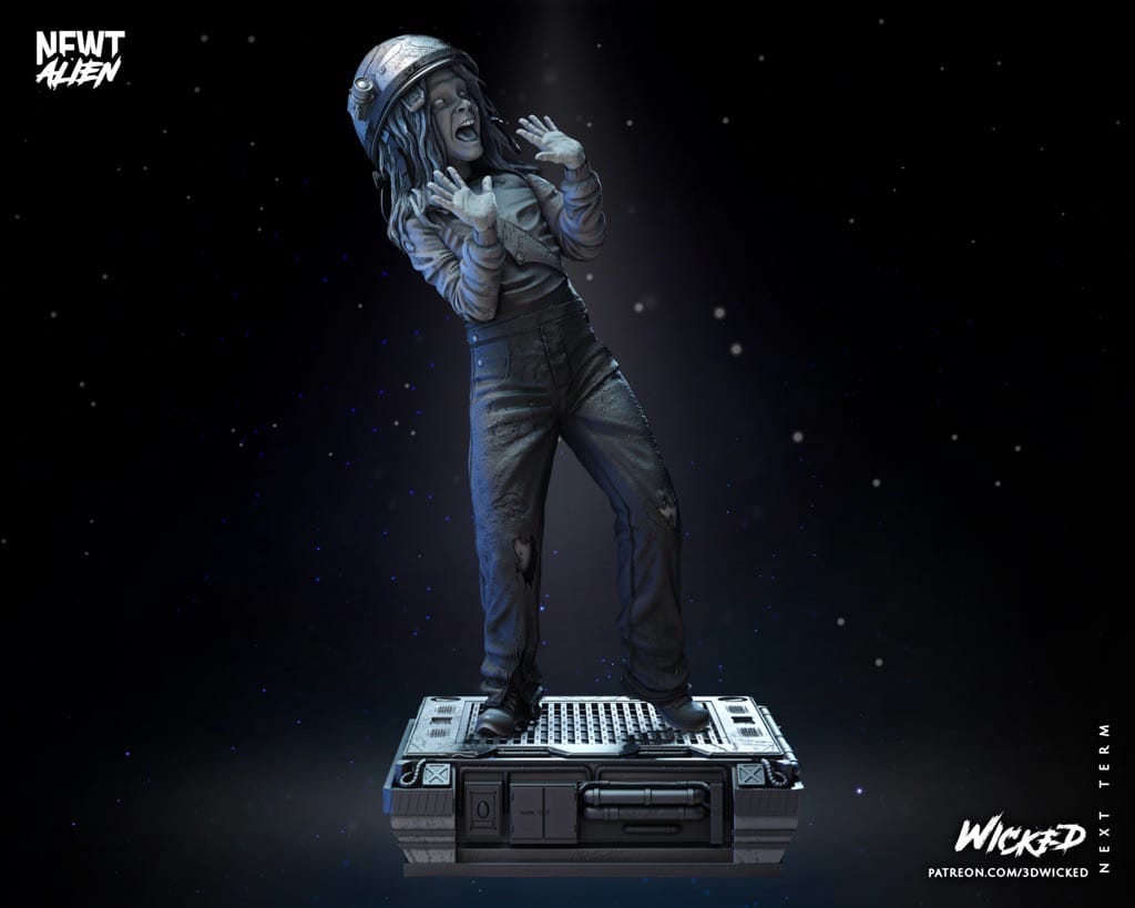 P站图纸印象馆 3DWicked 异形 Rebecca Newt Jorden 3DWicked 异形 Rebecca Newt Jorden