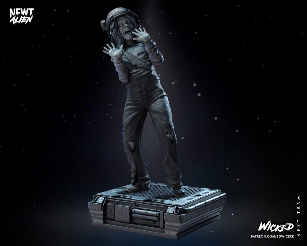 P站图纸印象馆 3DWicked 异形 Rebecca Newt Jorden 3DWicked 异形 Rebecca Newt Jorden