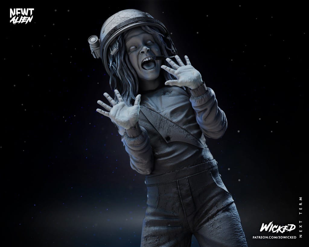 P站图纸印象馆 3DWicked 异形 Rebecca Newt Jorden 3DWicked 异形 Rebecca Newt Jorden