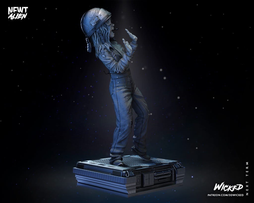 P站图纸印象馆 3DWicked 异形 Rebecca Newt Jorden 3DWicked 异形 Rebecca Newt Jorden
