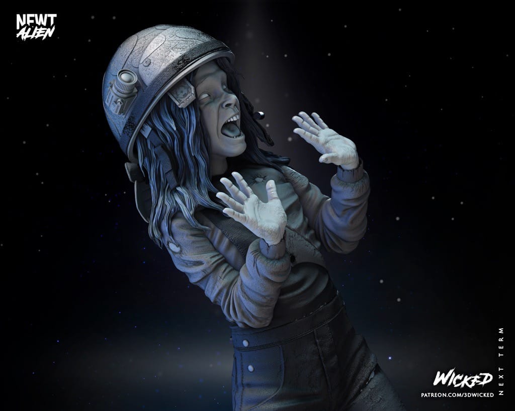 P站图纸印象馆 3DWicked 异形 Rebecca Newt Jorden 3DWicked 异形 Rebecca Newt Jorden