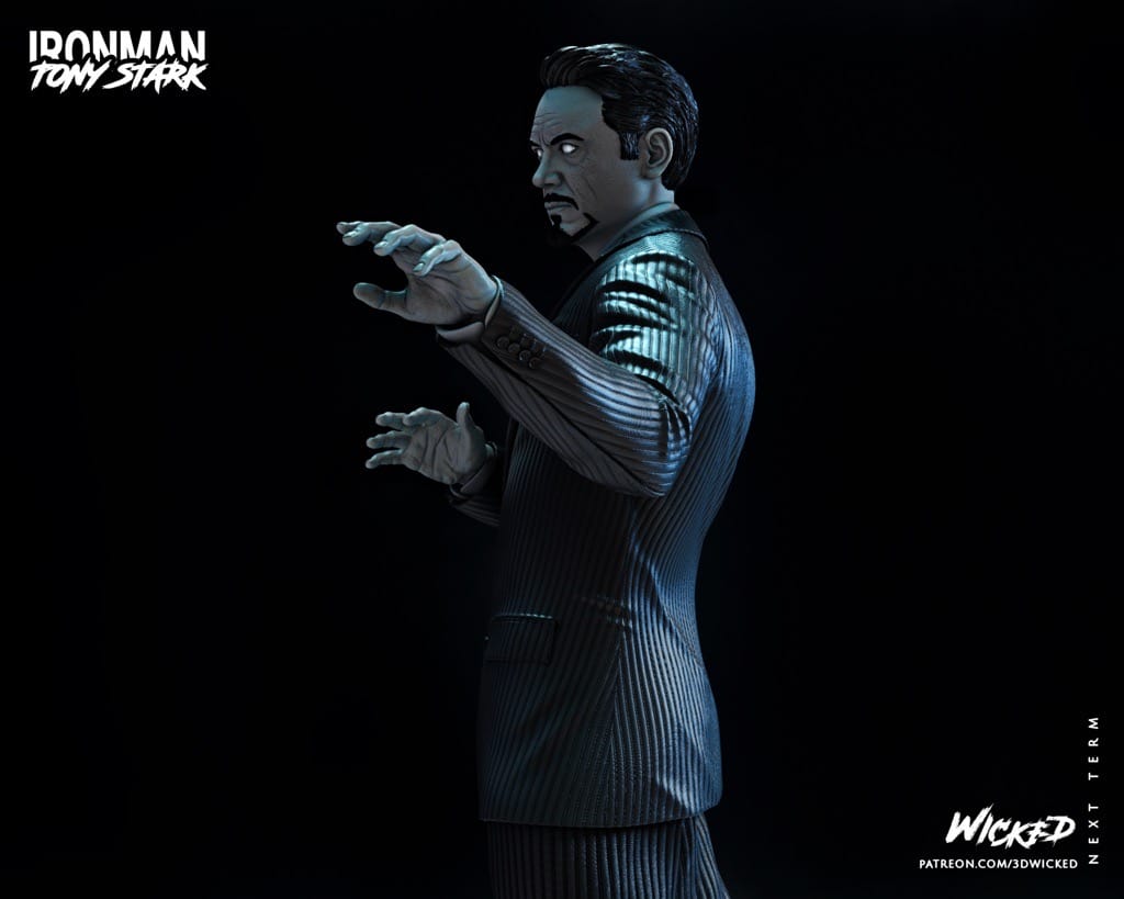 P站图纸印象馆 3DWicked 漫威 钢铁侠 托尼·斯塔克 3DWicked 漫威 钢铁侠 托尼·斯塔克