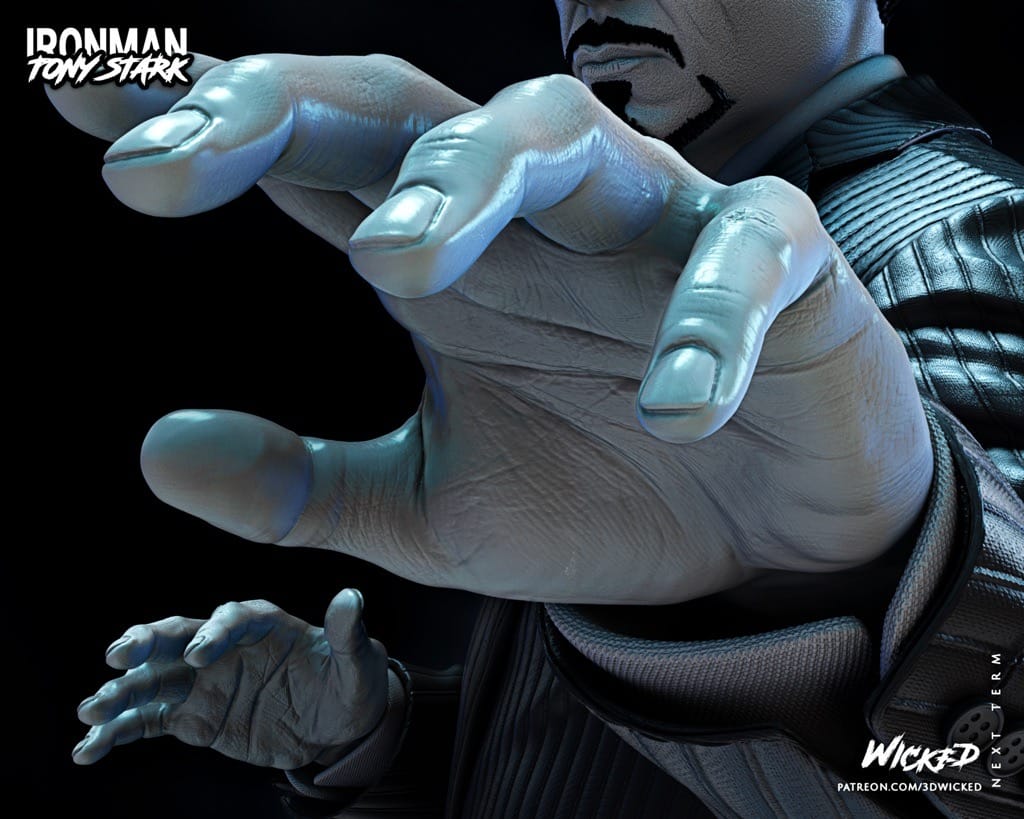 P站图纸印象馆 3DWicked 漫威 钢铁侠 托尼·斯塔克 3DWicked 漫威 钢铁侠 托尼·斯塔克