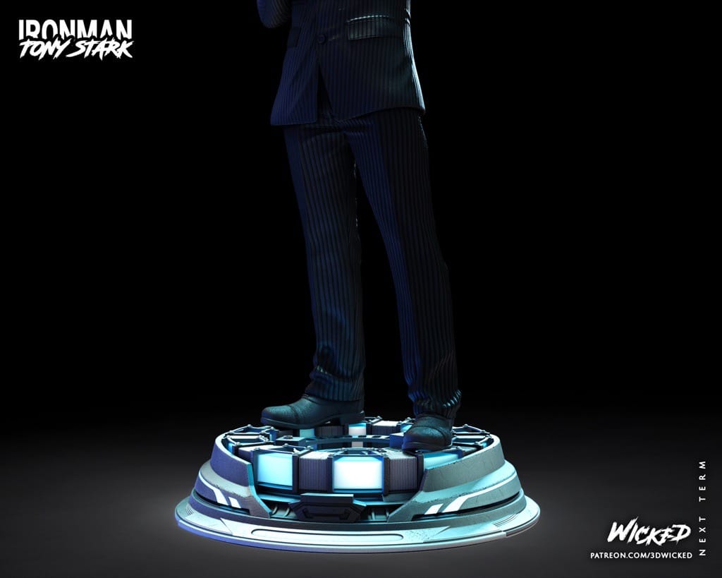 P站图纸印象馆 3DWicked 漫威 钢铁侠 托尼·斯塔克 3DWicked 漫威 钢铁侠 托尼·斯塔克