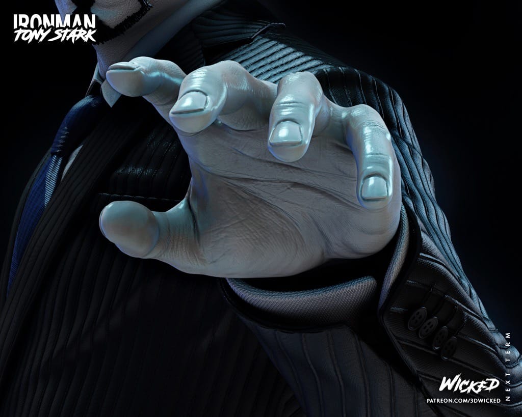 P站图纸印象馆 3DWicked 漫威 钢铁侠 托尼·斯塔克 3DWicked 漫威 钢铁侠 托尼·斯塔克