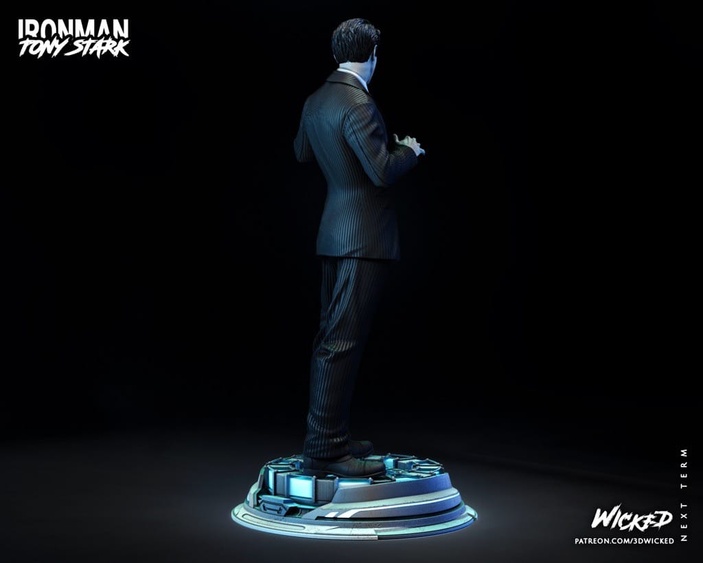 P站图纸印象馆 3DWicked 漫威 钢铁侠 托尼·斯塔克 3DWicked 漫威 钢铁侠 托尼·斯塔克